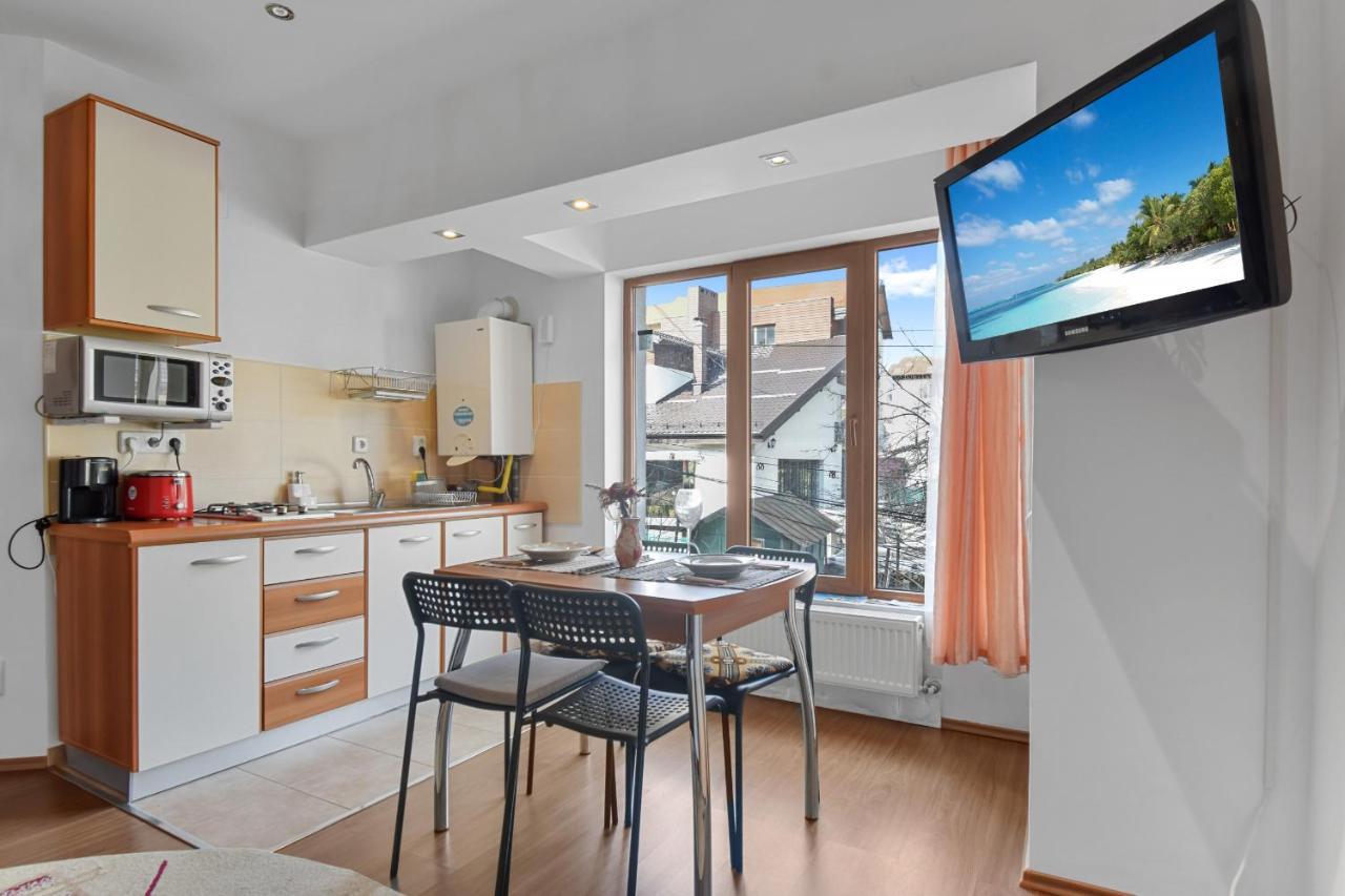 Cozy Montain Studio Apartman Sinaia Kültér fotó